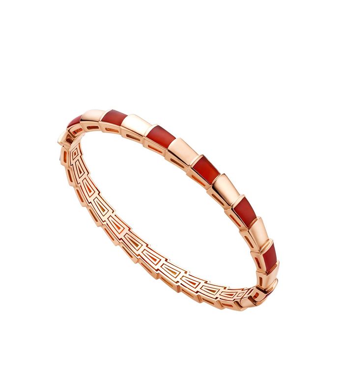 [Love Lucky]SERPENTI ARMBAND ROTGOLD RUBELLIT