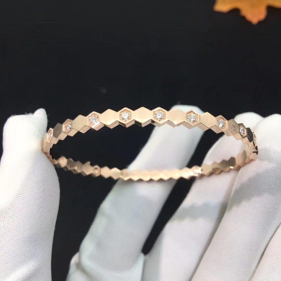 [Love Lucky] BEE LOVE ROSÉGOLD DIAMANTARMBAND 
