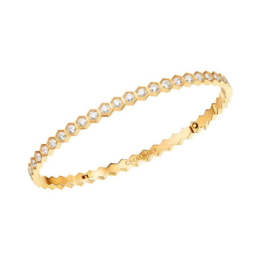 [Love Lucky] BEE LOVE GOLD ARMBAND VOLLER DIAMANT 
