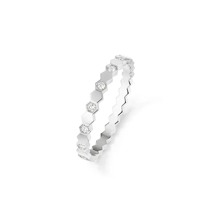 [Love Lucky]BEE LOVE RING SILVER DIAMOND