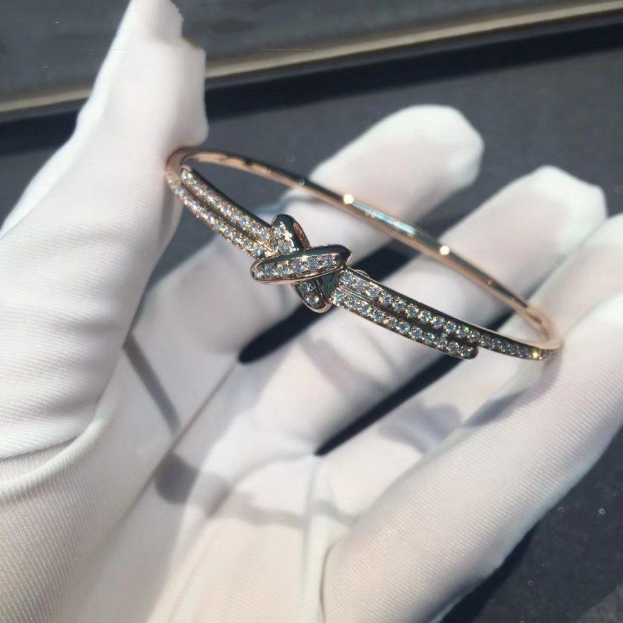[Love Lucky]JEUX DE BRACELET DIAMANTEN ROTGOLD