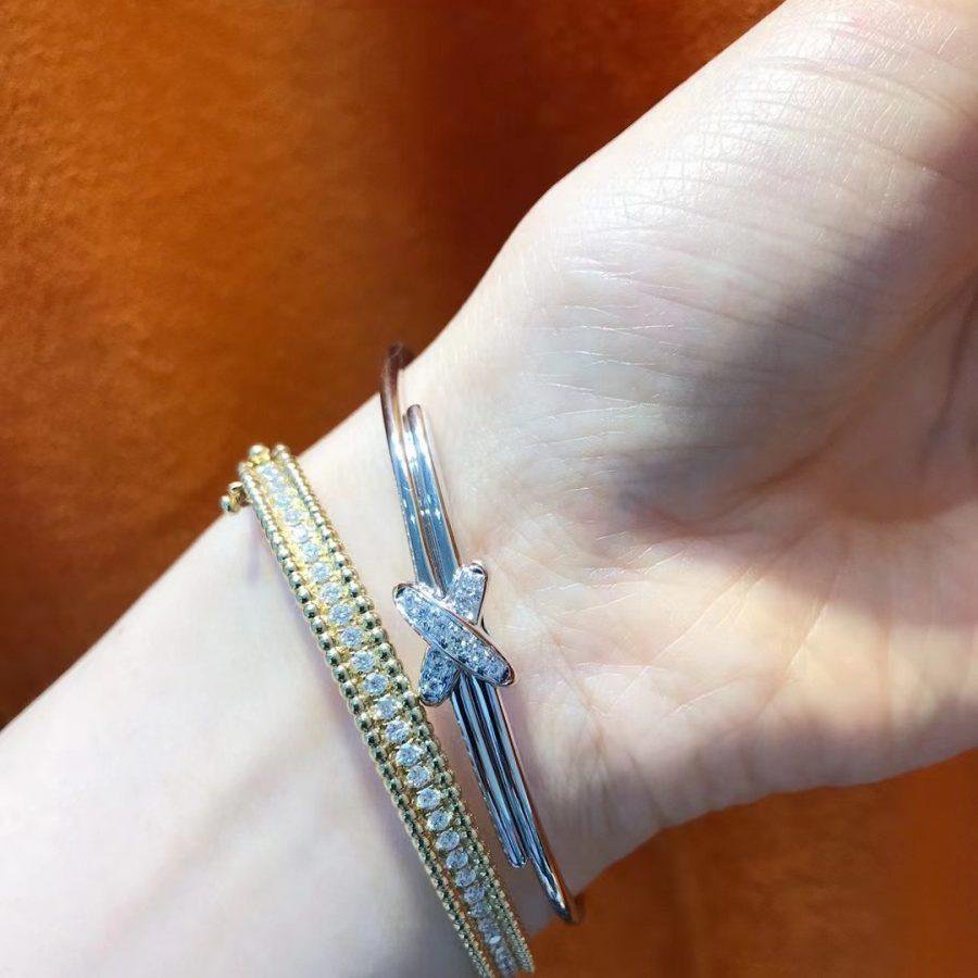 [Love Lucky]JEUX DE BRACELET SILVER DIAMONDS
