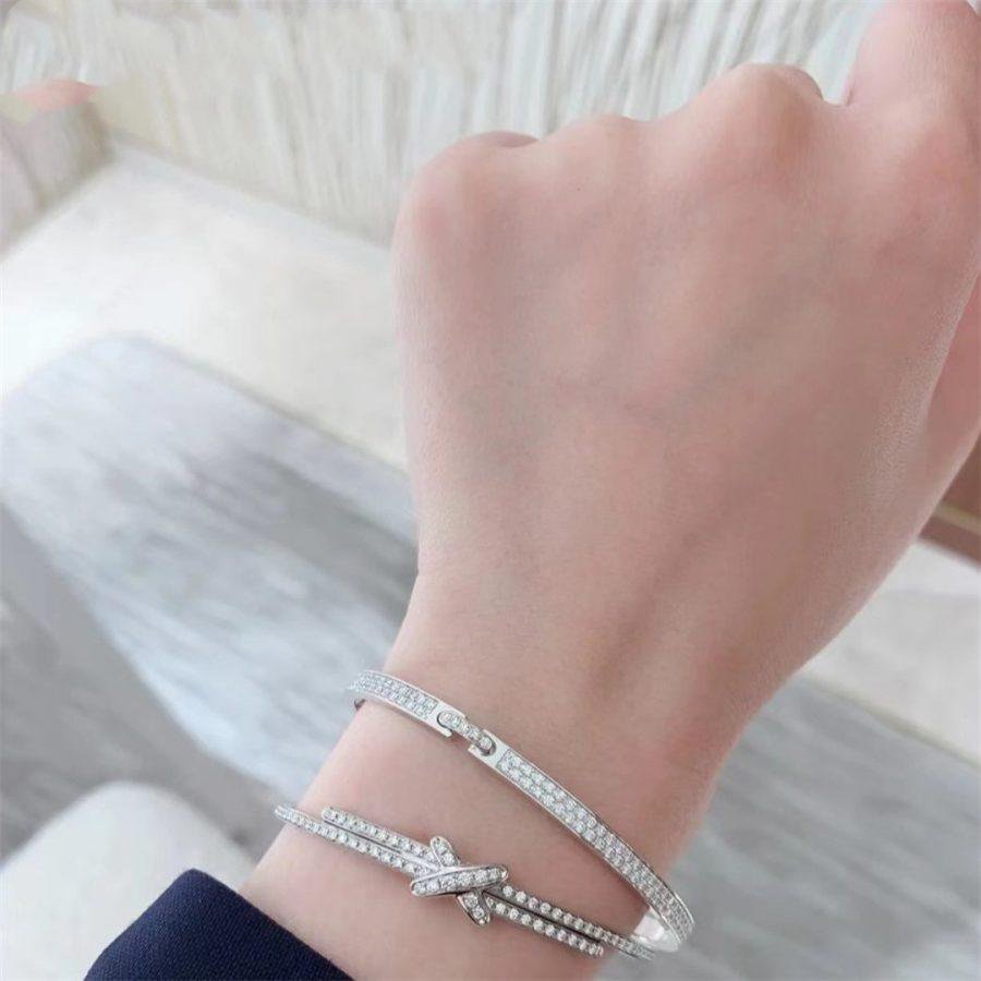 [Love Lucky]JEUX DE BRACELET DIAMANTEN SILBER