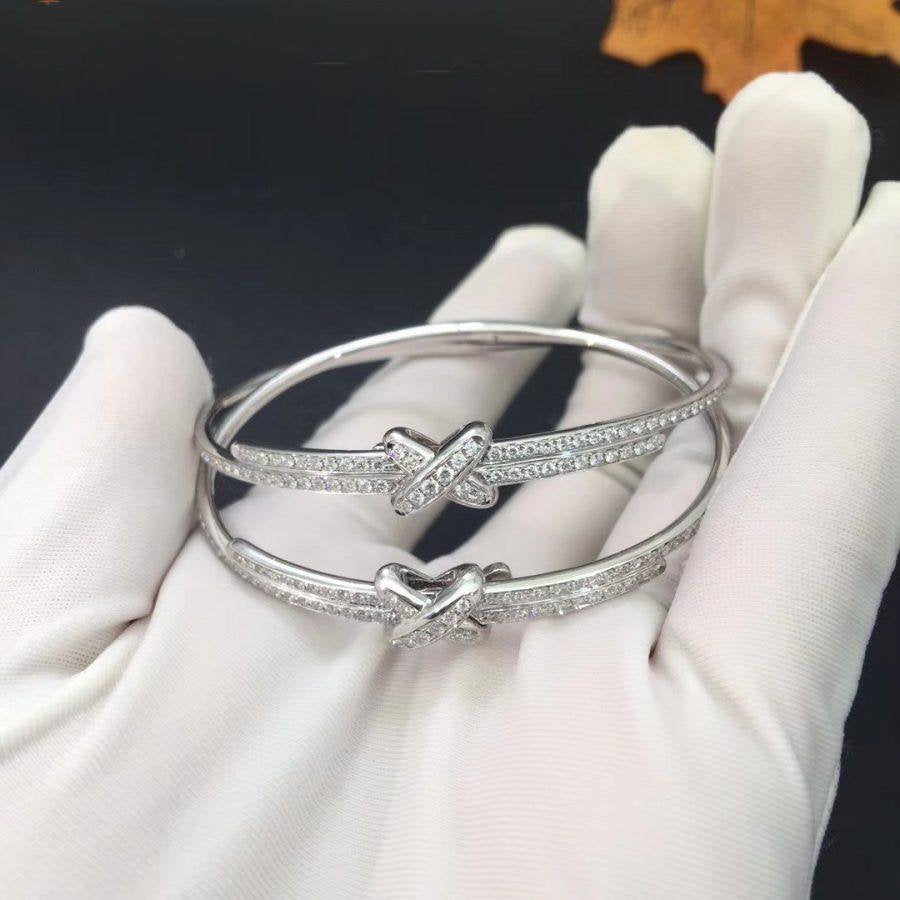 [Love Lucky]JEUX DE BRACELET DIAMANTEN SILBER