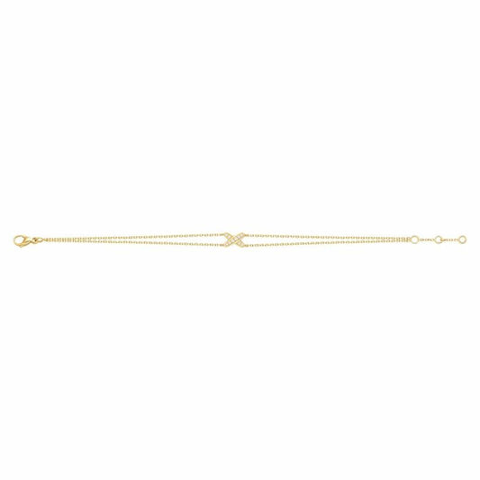 [Love Lucky]JEUX ARMBAND GOLD DIAMANT
