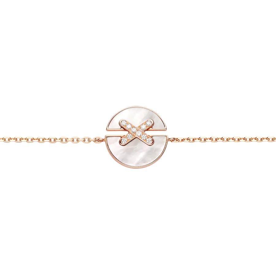[Love Lucky]JEUX DE BRACELET MOP PINK GOLD DIAMONDS