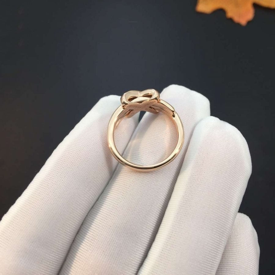 [Love Lucky]JEUX DE PINK GOLD DIAMOND RING