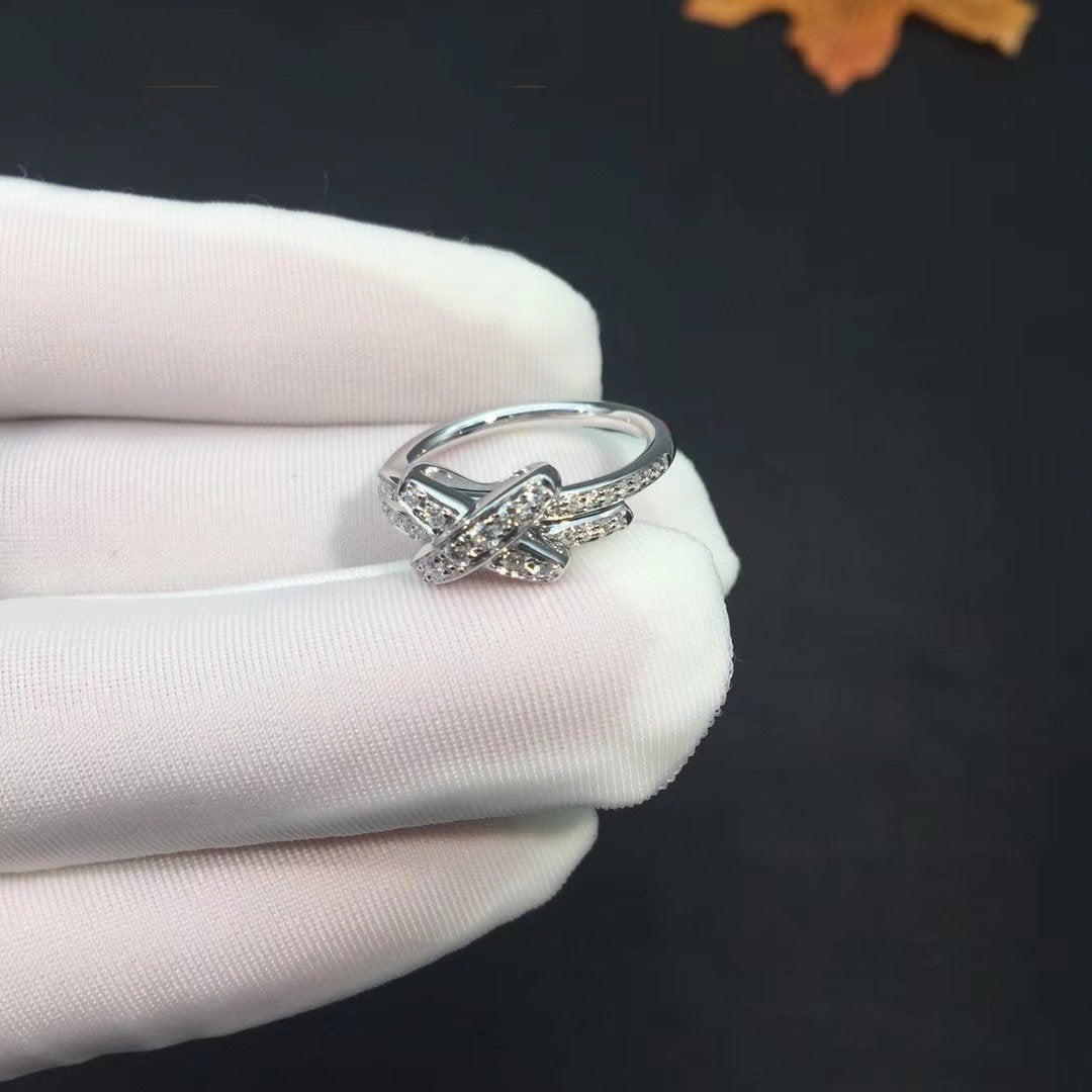 [Love Lucky]JEUX DE SILVER DIAMOND RING