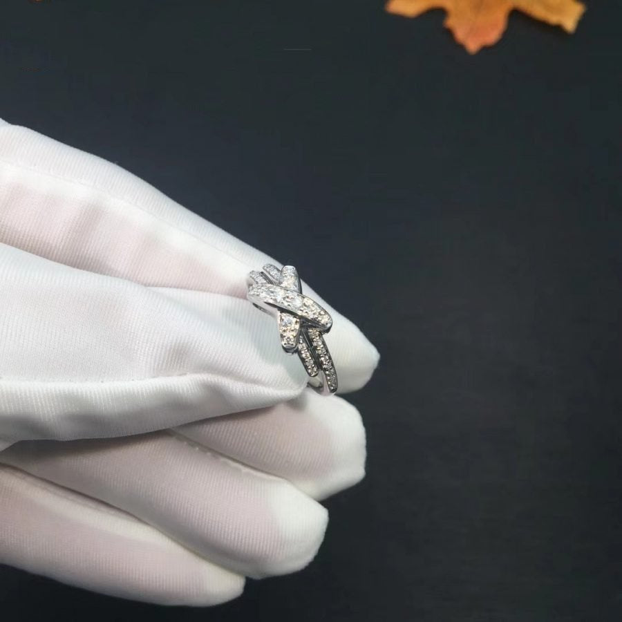 [Love Lucky]JEUX DE SILVER DIAMOND RING