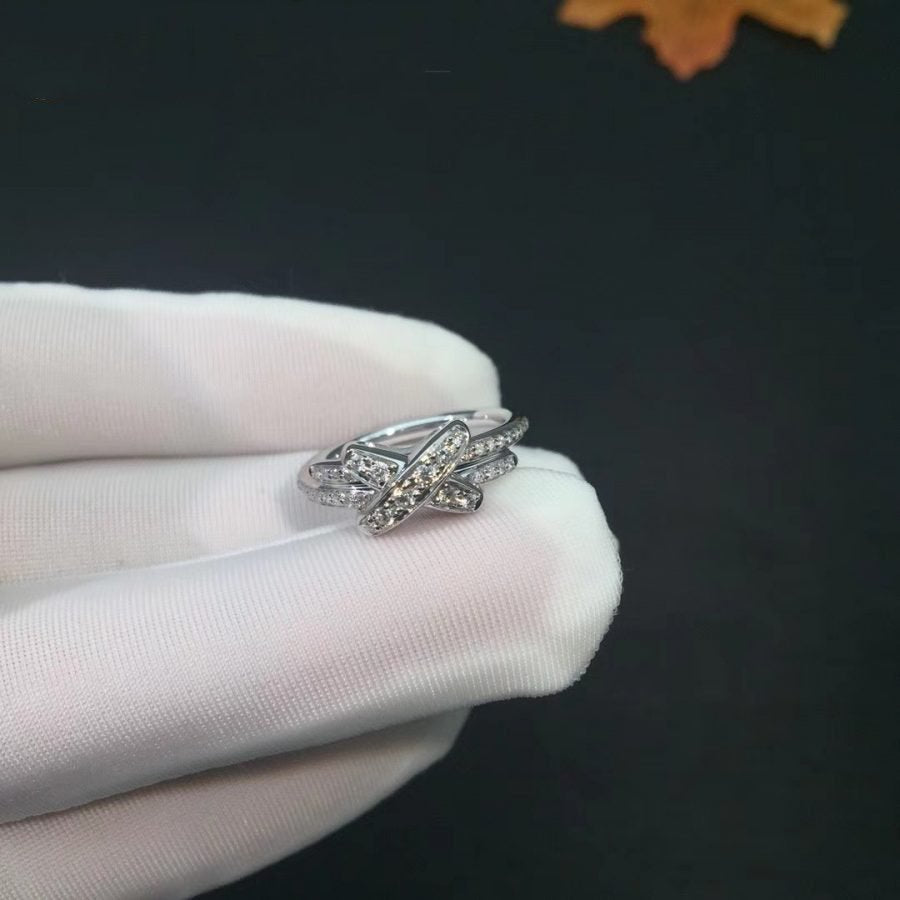 [Love Lucky]JEUX DE SILVER DIAMOND RING