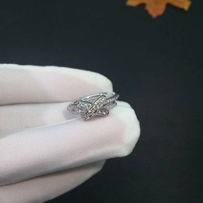 [Love Lucky]JEUX DE SILVER DIAMOND RING