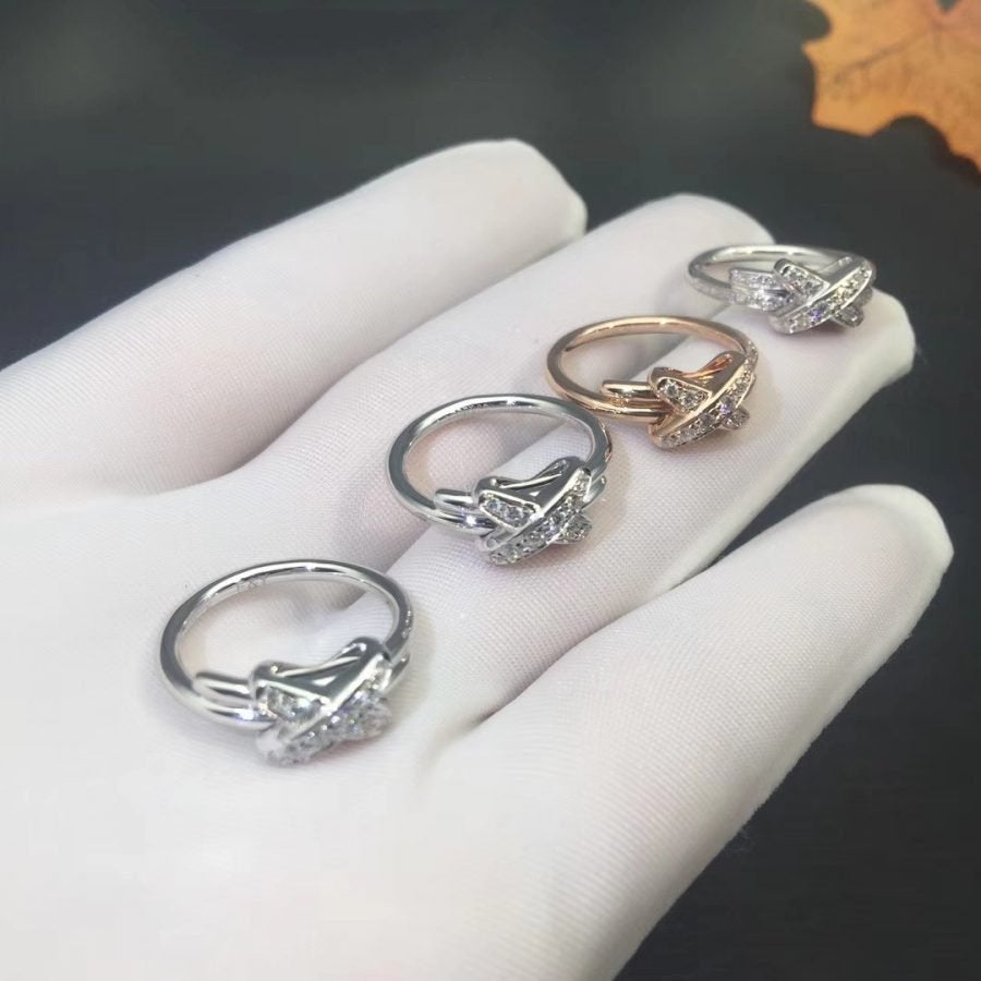[Love Lucky]JEUX DE SILVER DIAMOND RING