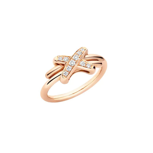 [Love Lucky]JEUX DE PINK GOLD DIAMANTRING