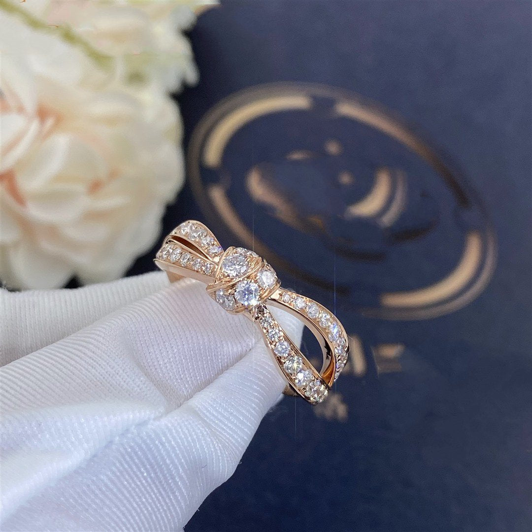 [Love Lucky] LIENS ROSÉGOLD-DIAMANTRING