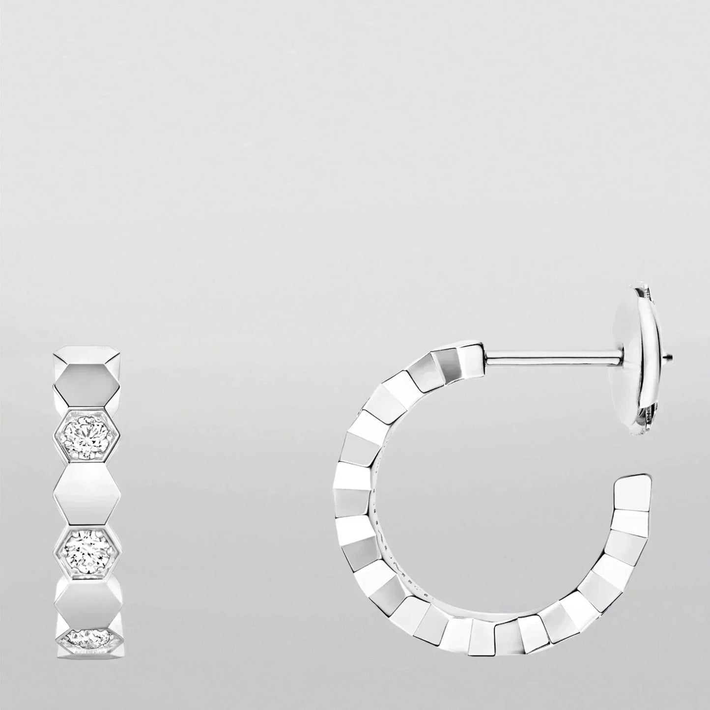 [Love Lucky] Hohles Design Vierblättriges Kleeblatt Blumenform Ring