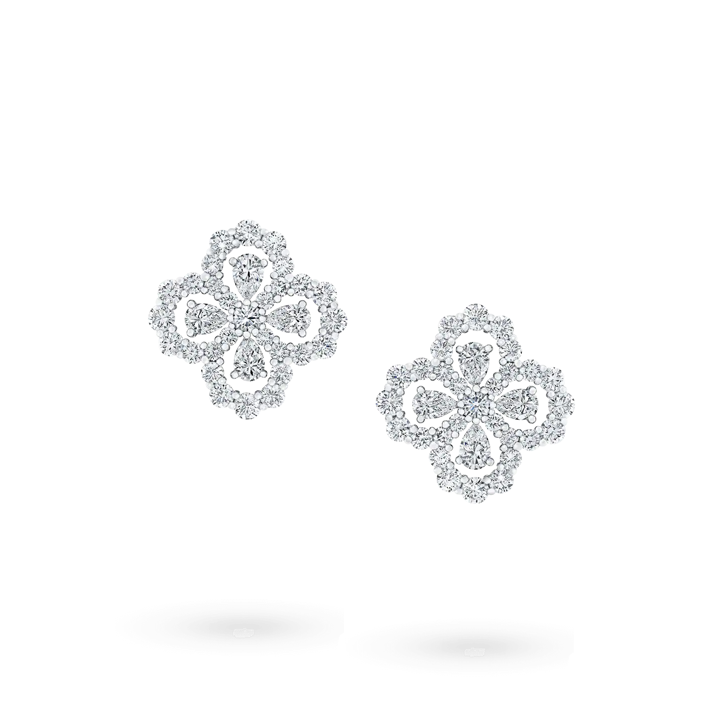 [Love Lucky] LOOP-OHRRINGE VOLLMOTIV DIAMANT 16MM