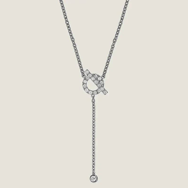[Love Lucky]FINESSE SILBER DIAMANT HALSKETTE