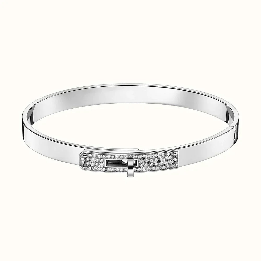 [Love Lucky]KELLY SILVER DIAMOND BRACELET