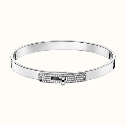 [Love Lucky]KELLY SILVER DIAMOND BRACELET