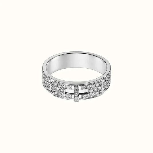 [Love Lucky]KELLY SILBER DIAMANTRING