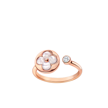 [Love Lucky]SUN 1 DIAMANT PINK MOP RING