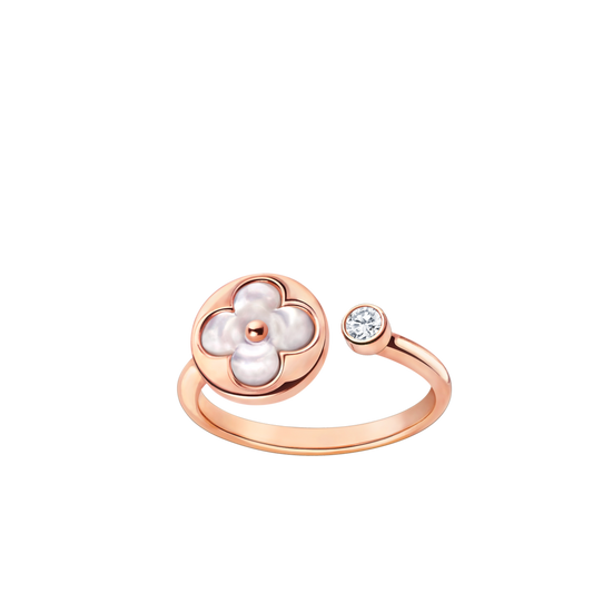 [Love Lucky]SUN 1 DIAMANT PINK MOP RING