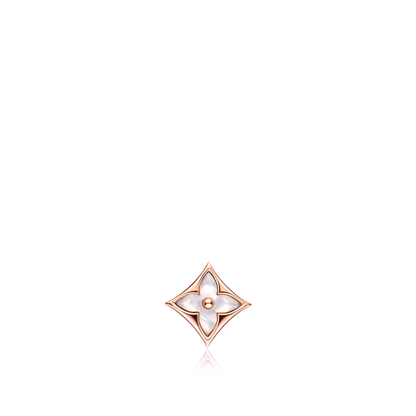 [Love Lucky] STAR MOP ROSA GOLD OHRRINGE