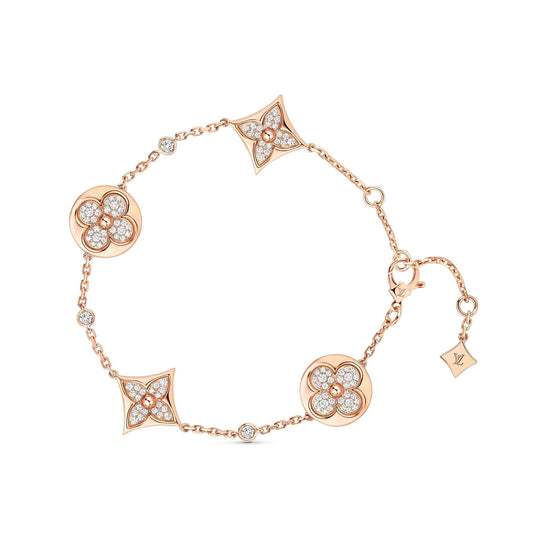 [Love Lucky]Stern und Sonne 4 Motive Gold Diamanten Armband