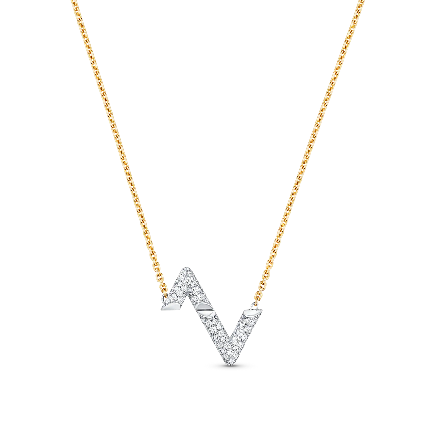 [Love Lucky] VOLT SILBER DIAMANT ANHÄNGER HALSKETTE