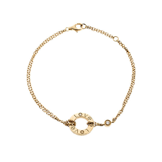 [Love Lucky]LOVE BRACELET 2 DIAMOND