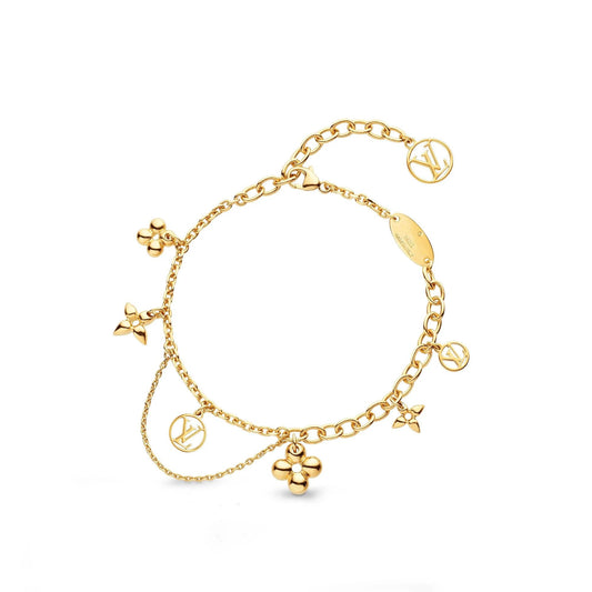 [Love Lucky] BLÜHENDES ROSA GOLD MOP ARMBAND