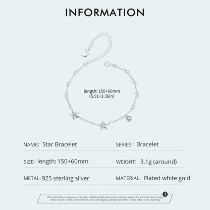 Verstellbare LängeCharm Kette Armband Geschenk