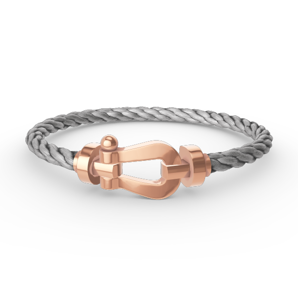 [Love Lucky]FORCE GROSSES HUFEISENARMBAND OHNE DIAMANT ROSÉGOLD