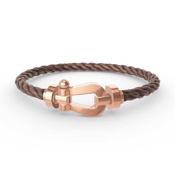 [Love Lucky]FORCE GROSSES HUFEISENARMBAND OHNE DIAMANT ROSÉGOLD