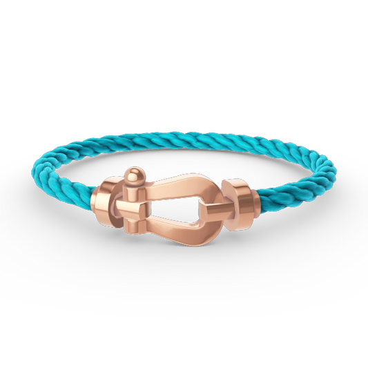 [Love Lucky]FORCE LARGE HORSESHOE NO DIAMOND BRACELET ROSE GOLD
