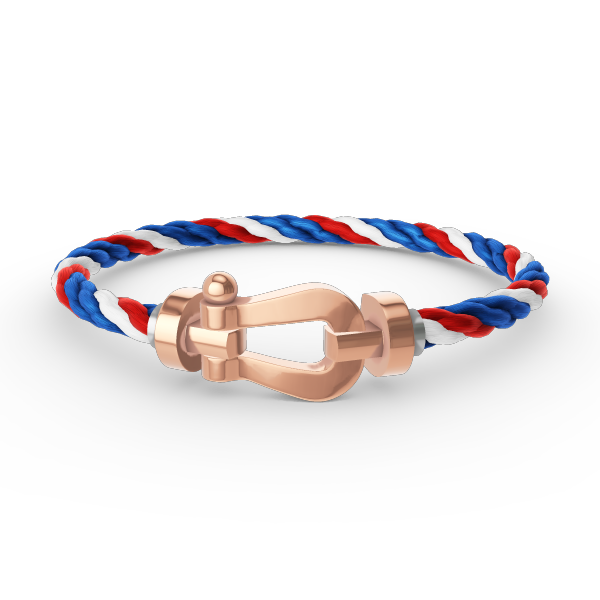 [Love Lucky]FORCE GROSSES HUFEISENARMBAND OHNE DIAMANT ROSÉGOLD