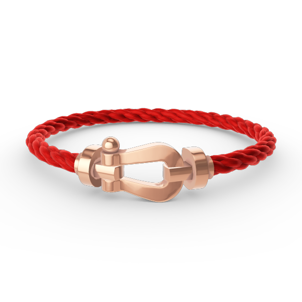[Love Lucky]FORCE GROSSES HUFEISENARMBAND OHNE DIAMANT ROSÉGOLD