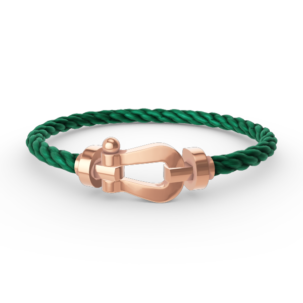 [Love Lucky]FORCE GROSSES HUFEISENARMBAND OHNE DIAMANT ROSÉGOLD