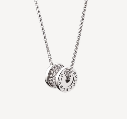 [Love Lucky]ZERO 1 SILBERNE DIAMANT-HALSKETTE