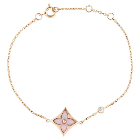 [Love Lucky]STAR 1 DIAMANT ROTGOLDARMBAND