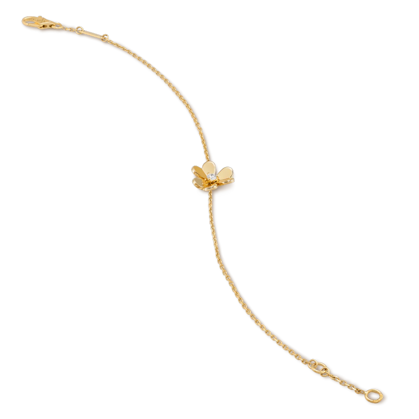 [Love Lucky]FRIVOLE GOLD BLUMENARMBAND