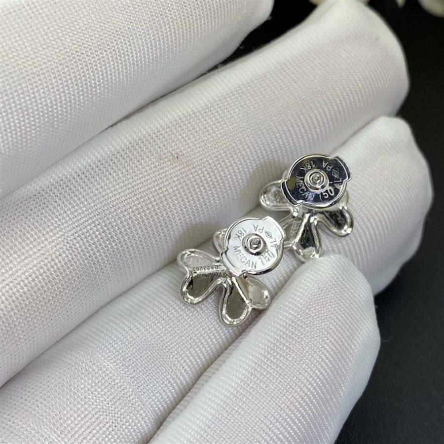 [Love Lucky]FRIVOLE MINI SILVER FLOWER EARRINGS