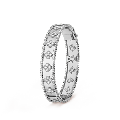 [Love Lucky]CLOVER ARMBAND 8MM DIAMANTEN
