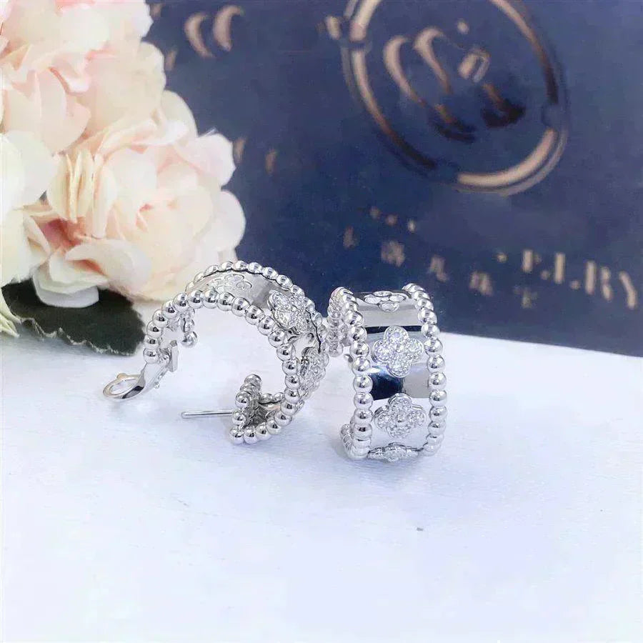 [Love Lucky]PERLEE DIAMANT-OHRRINGE