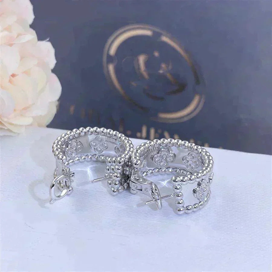 [Love Lucky]PERLEE DIAMANT-OHRRINGE