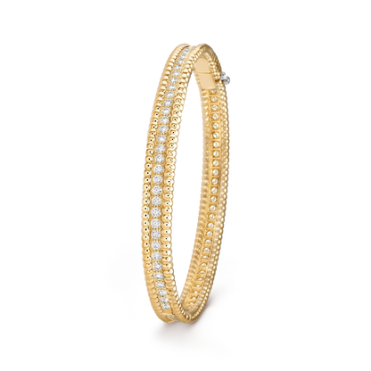 [Love Lucky]PERLEE DIAMANTEN ARMBAND 1 REIHE 