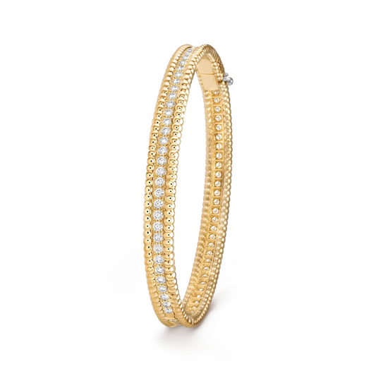 [Love Lucky]PERLEE DIAMANTEN ARMBAND 1 REIHE 