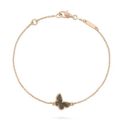 [Love Lucky] Schmetterling Onyx Schmetterling Armband