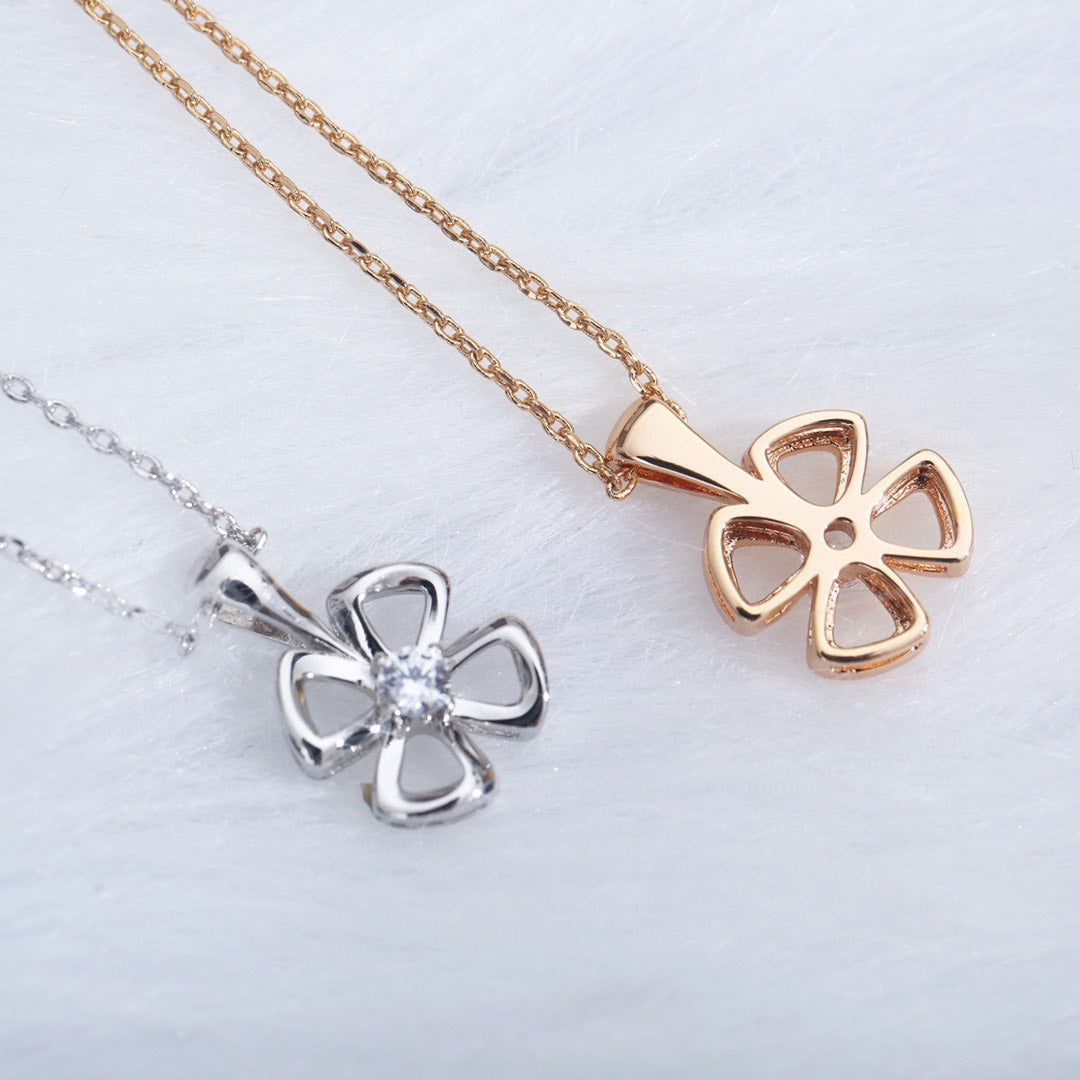 [Love Lucky]FIOREVER HALSKETTE DIAMANT-ZENTRUM