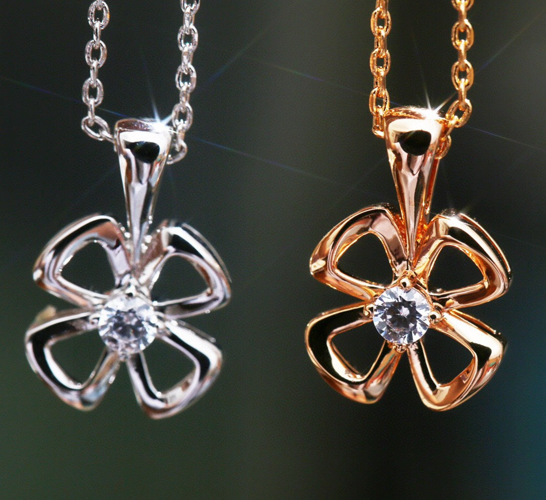 [Love Lucky]FIOREVER HALSKETTE DIAMANT-ZENTRUM